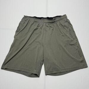 Nike Dri-FIT Gray Performance Shorts Men’s XL Gym Workout Lightweight